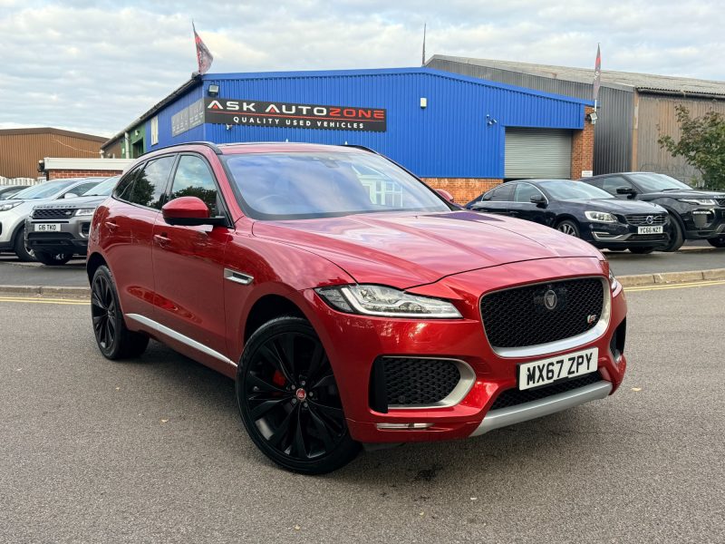 Jaguar F-PACE SUV 3.0 V6 S Petrol Auto AWD Euro 6 (s/s) (380 ps 2017